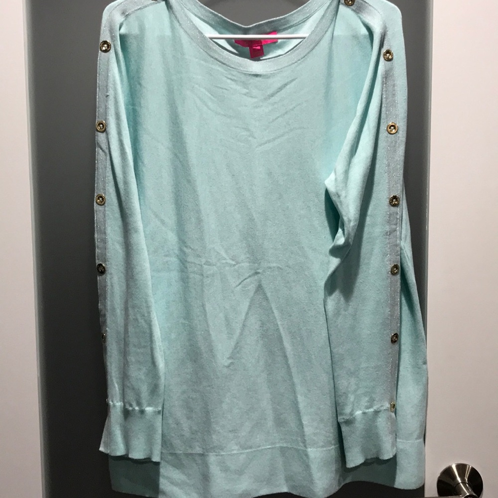 Lilly Pulitzer Long Sleeved Top with Buttons
